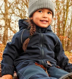 Name It Softshelldragt m. Fleece - Noos - NmnAlfa - Dark Sapphir