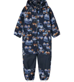 Name It Softshelldragt m. Fleece - Noos - NmmAlfa08 - Dark Sapph