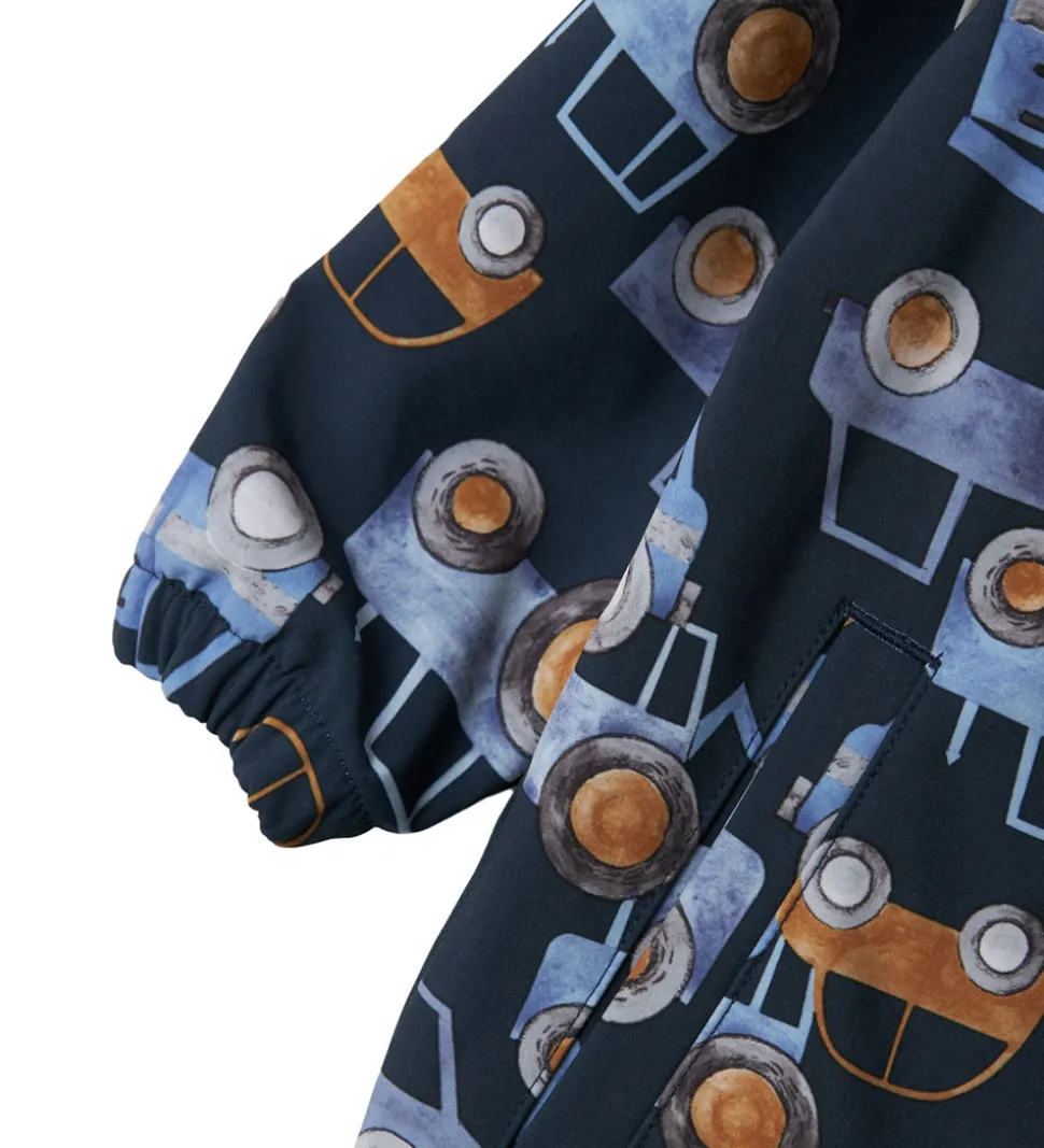 Name It Softshelldragt m. Fleece - Noos - NmmAlfa08 - Dark Sapph