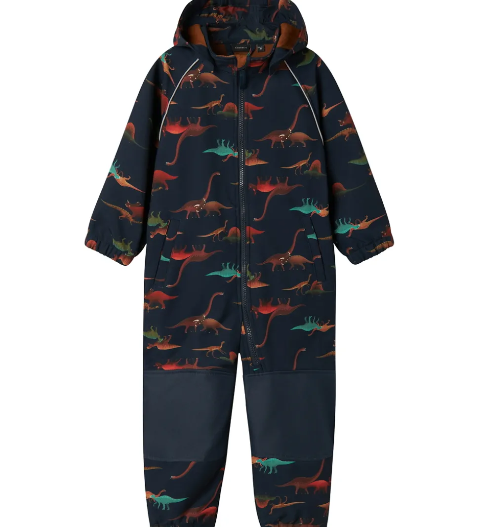 Name It Softshelldragt m. Fleece - Noos - NmmAlfa08 - Dark Sapph