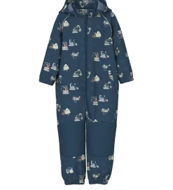 Name It Softshelldragt m. Fleece - Noos - NmmAlfa08 - Sargasso S