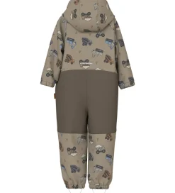 Name It Softshelldragt m. Fleece - Noos - NmmAlfa08 - Silver Min