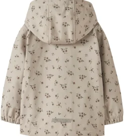 Name It Softshelljakke m. Fleece - NmfAlfa08 - Pure Cashmere/Bou