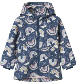 Name It Sommerjakke - NmfMaxi - Sargasso Sea/Rainbow