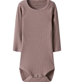 Name It Sæt - Body l/æ/ Leggings - Deauville Mauve/DEAUVILLE MA