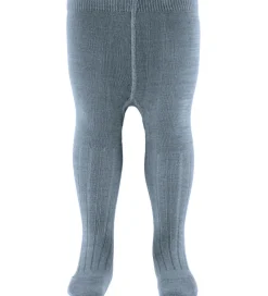 Name It Strømpebukser - Uld/Bomuld - NbmWakma - Folkstone Gray