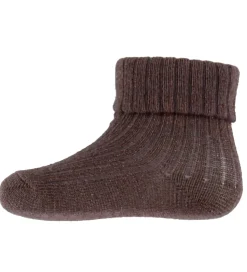 Name It Strømper - Rib - Glimmer - NbfNobba - Peppercorn