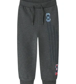 Name It Sweatpants - NmmVoltinus - Dark Grey Melange/Cars