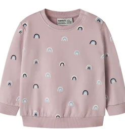 Name It Sweatshirt - NbfVimone - Keepsake Lilac/Rainbow