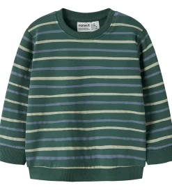 Name It Sweatshirt - NbmVimmer - Bistro Green/Stripes
