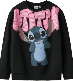 Name It Sweatshirt - NkfOdimi - Stitch - Black