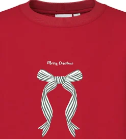 Name It Sweatshirt - NkfVismas - Jester Red/Xmas Bow