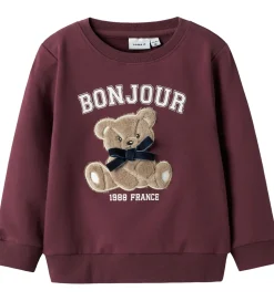 Name It Sweatshirt - NmfRear - Burgundy
