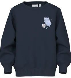 Name It Sweatshirt - NmfVenus - Navy Blazer/Cat Yarn
