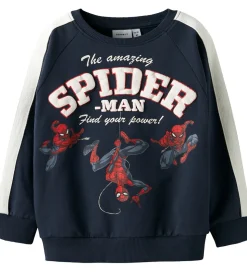 Name It Sweatshirt - NmmObert - Spiderman - Navy Blazer