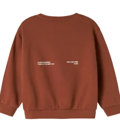 Name It Sweatshirt - NmmOkian - Carob Brown