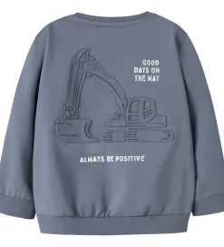 Name It Sweatshirt - NmmSlade - Flint Stone