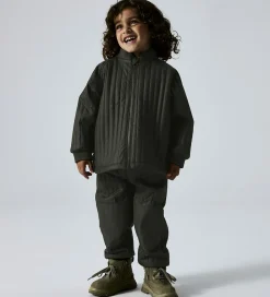 Name It Termotøj m. Fleece - PU - NmmMud - Rosin