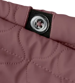 Name It Termotøj m. Fleece - PU - NmfMud - Rose Brown