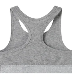 Name It Toppe - Noos - NkfShort - 2-pak - Sort/Gråmeleret