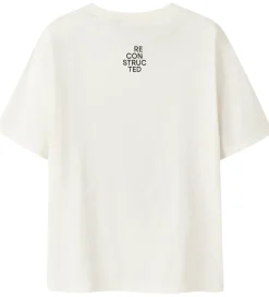 Name It T-Shirt - NkmOakley - Cloud Dancer