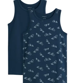 Name it Undertrøje - Noos - NkmTank - 2-pak - Titan