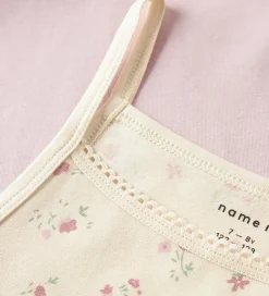Name It Undertrøjer - Noos - NkfStrap - 2-pak - Turtledove/Lilac