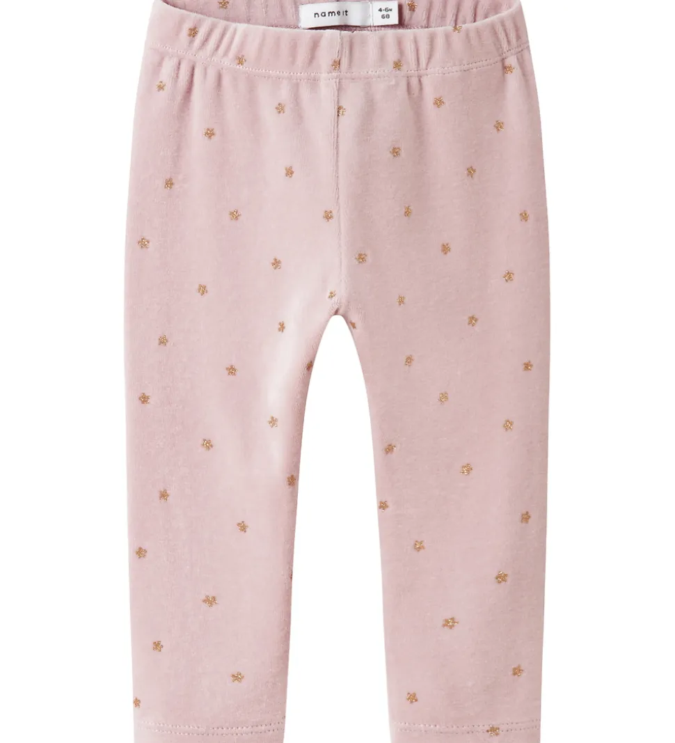 Name it Velourbukser - NbfNorah - Burnished Lilac