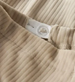 Name It Velourbukser - NkfVeloa - Velvet - Cement