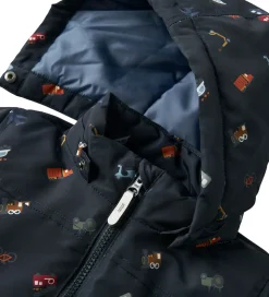 Name It Vinterjakke - NmmMax - Dark Sapphire/TRANSPORT