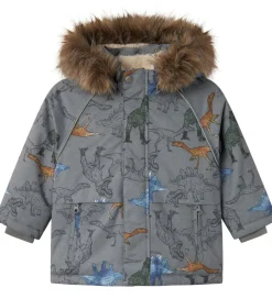 Name It Vinterjakke - Noos - NmmSnow05 - Mockingbird/Dinosaur