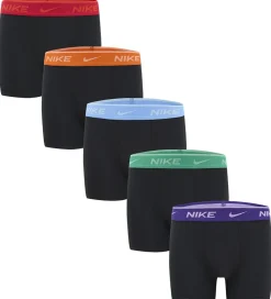 Nike Boxershorts - 5-pak - Sort/Multifarvet