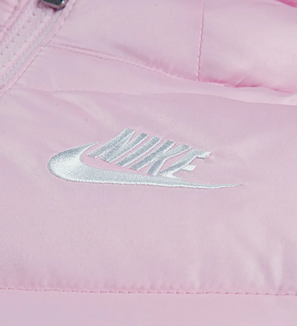 Nike Dynejakke - Puffer - Pink Foam