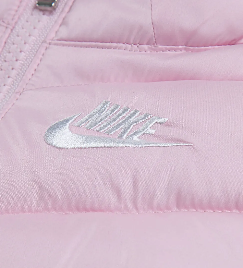Nike Dynejakke - Puffer - Pink Foam