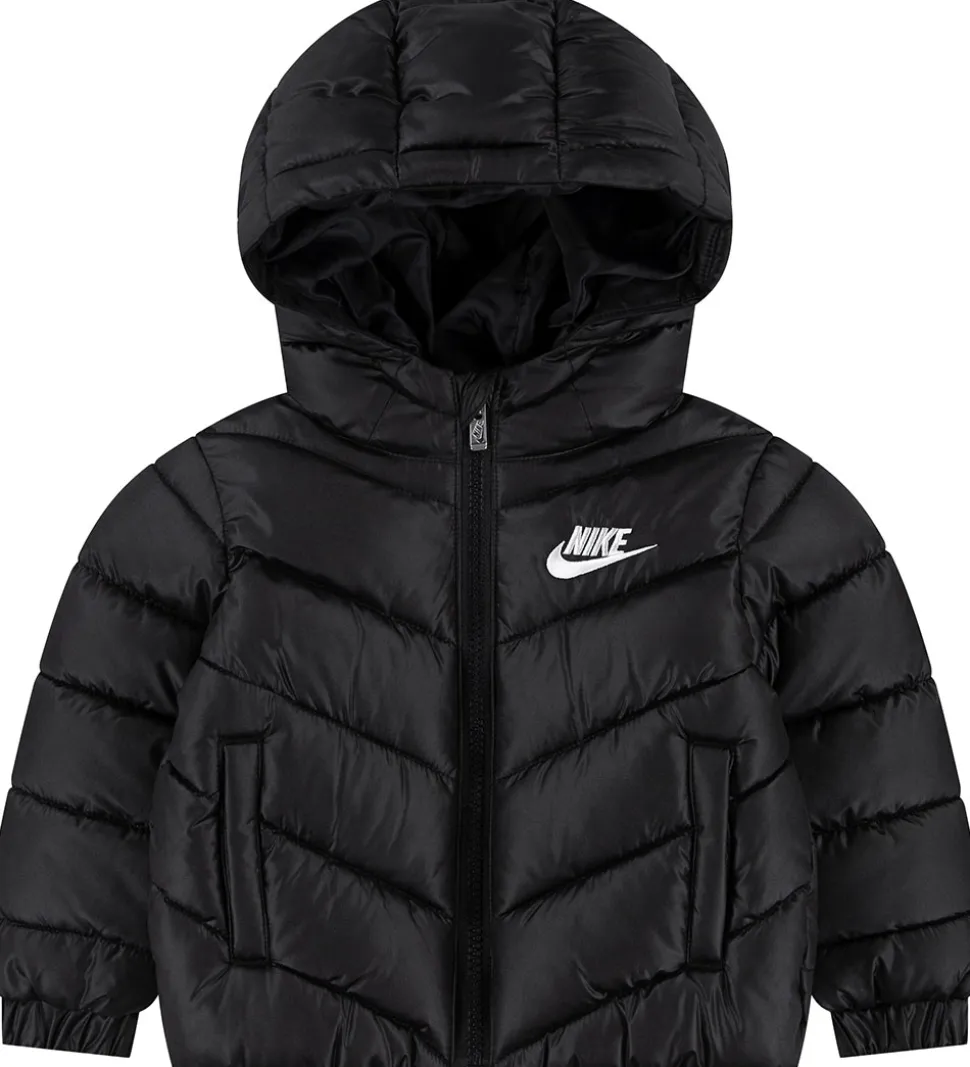 Nike Dynejakke - Puffer - Sort