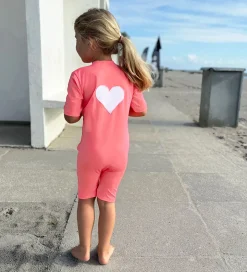 Petit Crabe Badeheldragt - Noe - UV50+ - Tropicana m. Hjerte