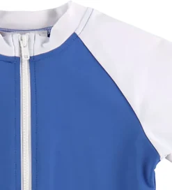 Petit Crabe Badeheldragt - Multicolor - UV50+ - Sapphire/White