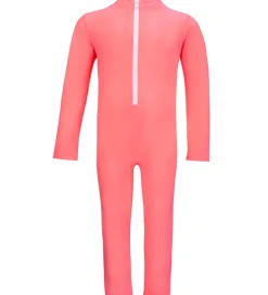 Petit Crabe Badeheldragt - Lou - UV50+ - Tropicana m. Hjerte