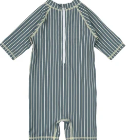 Petit Piao Badeheldragt - Blue Mirage/Off White