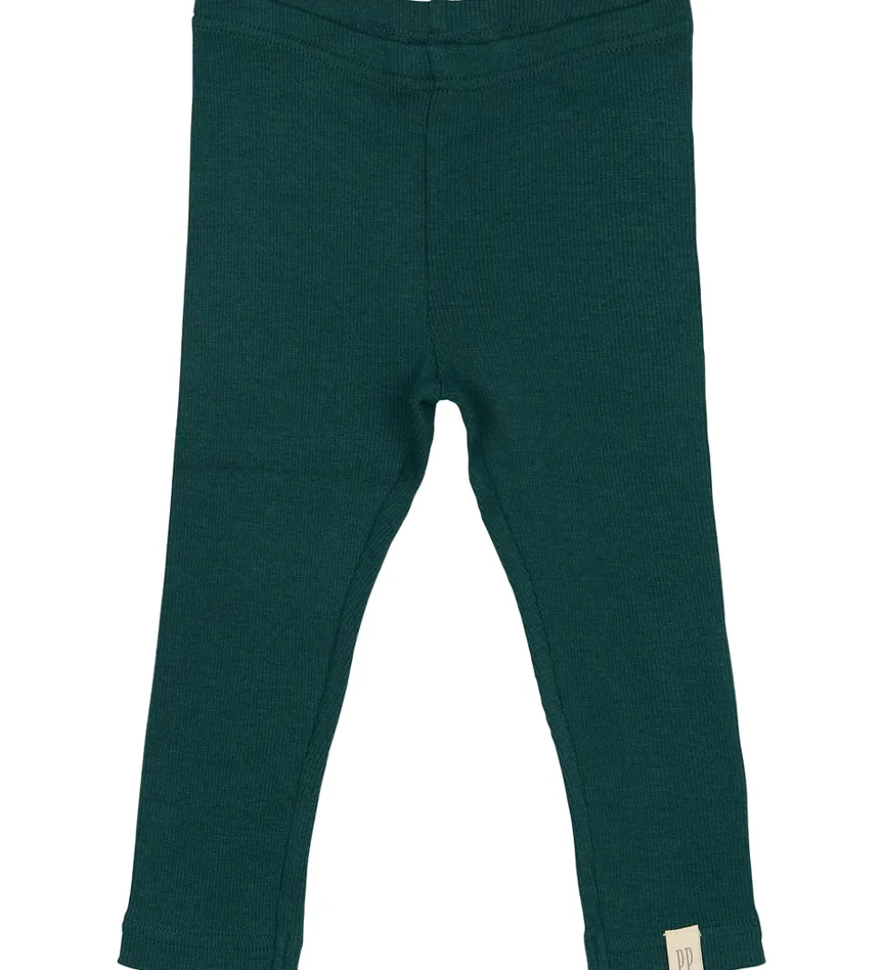 Petit Piao Leggings - Rib - Modal - Dark Sea