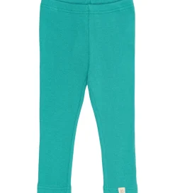 Petit Piao Leggings - Rib - Modal - Turquiose