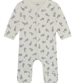 Pippi Baby Natdragter m. Fødder - 2-pak - Flint Stone