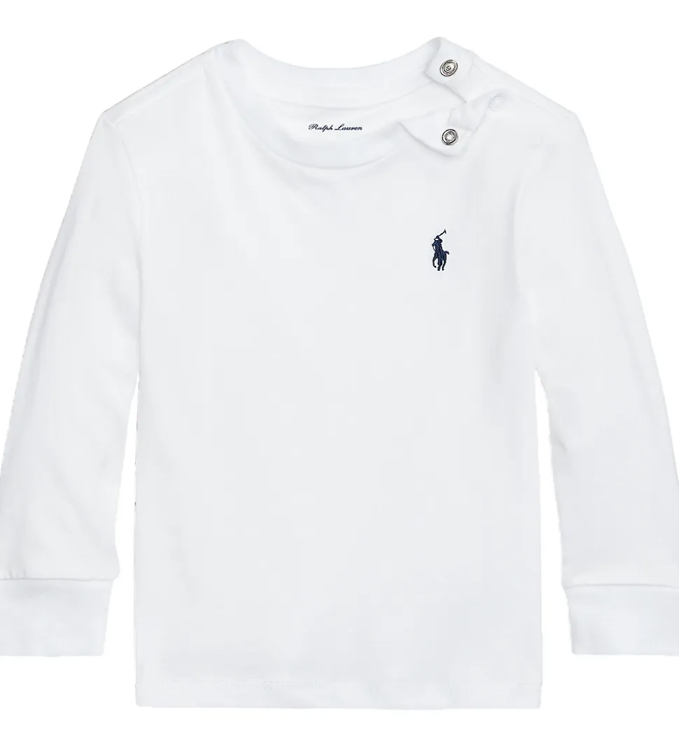 Polo Ralph Lauren Bluse - Hvid