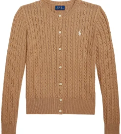 Polo Ralph Lauren Cardigan - Strik - Camel Heather
