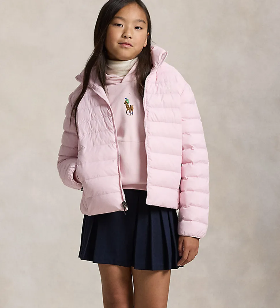 Polo Ralph Lauren Dynejakke - Hint of Pink