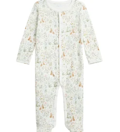 Polo Ralph Lauren Heldragt - Hvid m. Blomster/Harer