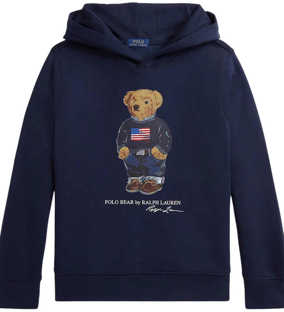 Polo Ralph Lauren Hættetrøje - Core Bear - Cruise Navy