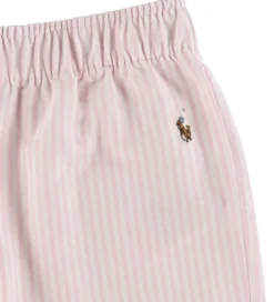 Polo Ralph Lauren Nattøj - Oxford - Bath Pink/White Striped