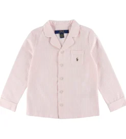 Polo Ralph Lauren Nattøj - Oxford - Bath Pink/White Striped