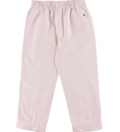 Polo Ralph Lauren Nattøj - Oxford - Bath Pink/White Striped